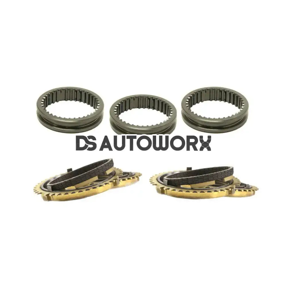 Synchrotech Carbon Synchro Sleeve Set Honda K-Series K20 6spd Main image