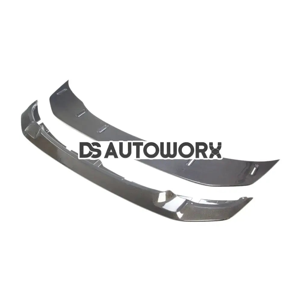 Tegiwa GTS Style 2 Piece 1x1 Carbon Fibre Front Splitter Lip BMW M3 M4 F80 F82 Main image