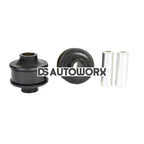 Whiteline Caster Kit - Front Radius Arm Lower Bushing 76mm L Crush Tube 1.5deg Caster BMW 3 Series E90 04-19