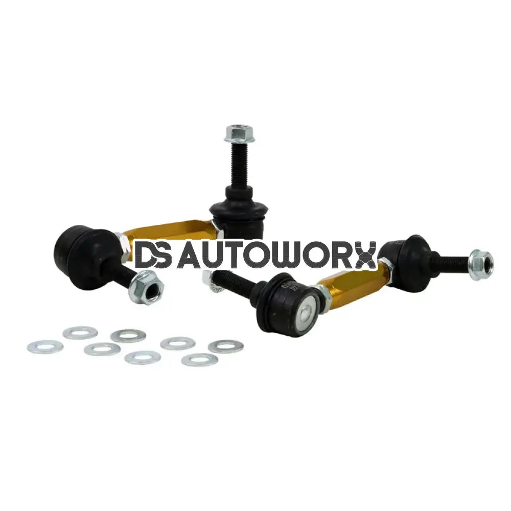 Whiteline Link Stabiliser Adjustable Extra Heavy Duty With Control Arm Link Mount Nissan 370 Z Z34 09+