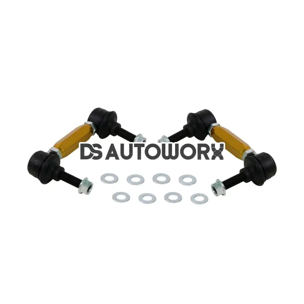 Whiteline Link Stabiliser Adjustable Extra Heavy Duty With Control Arm Link Mount Nissan 370 Z Z34 09+