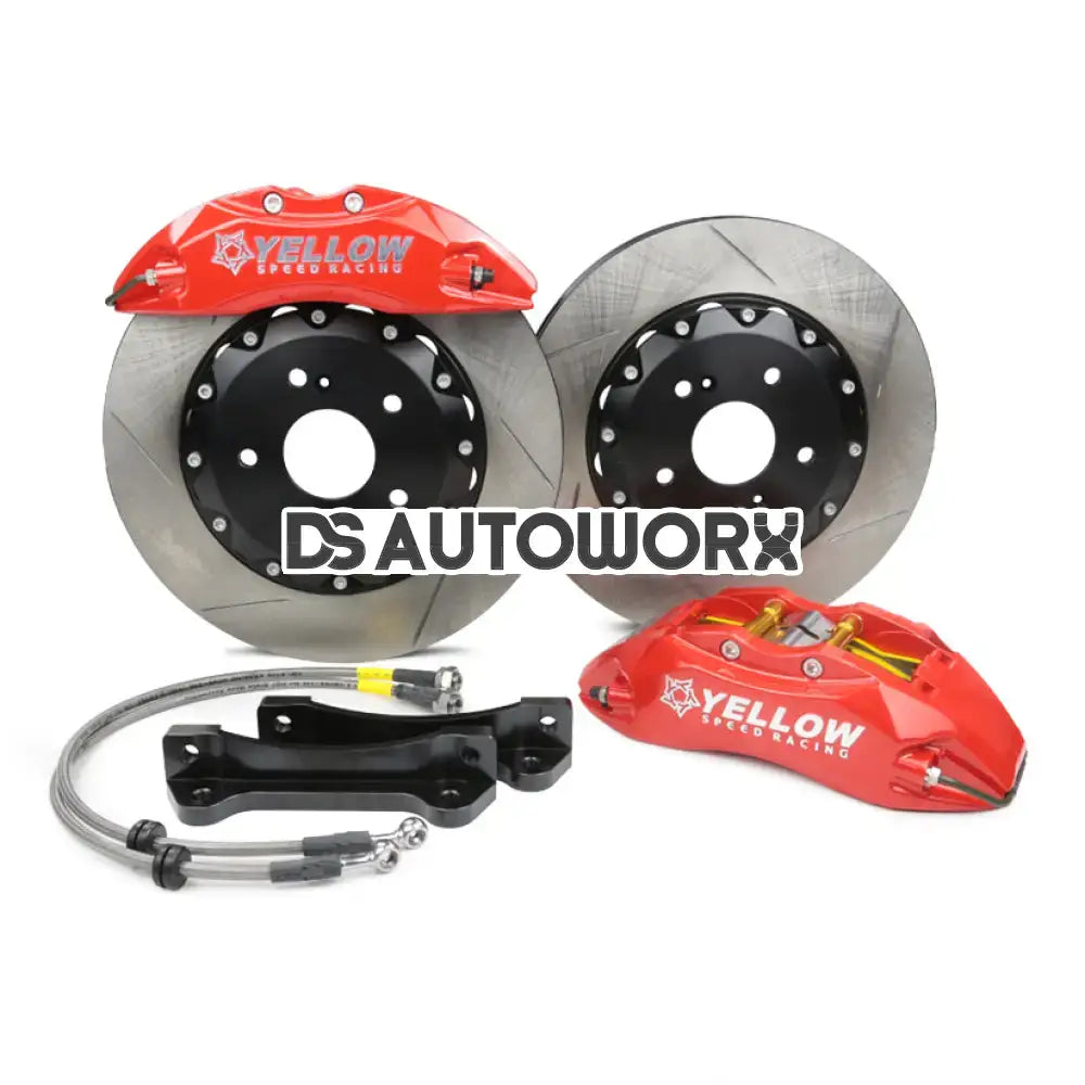 Yellow Speed Racing YSR 356mm Slotted Disc 6 Pot Front Big Brake Kit BBK Volkswagen Golf GTI Mk7 13-20 Main image