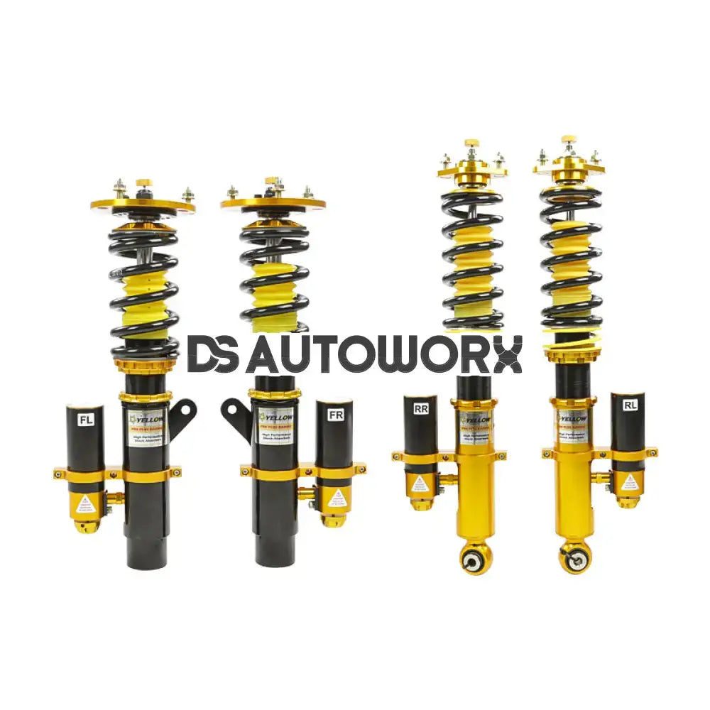 YELLOW SPEED RACING YSR PRO PLUS 2-WAY RACING TRUE COILOVERS BMW M3 E46 01-06 TYPE A - Clearance Main image